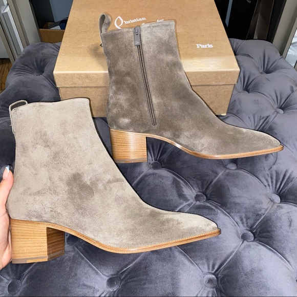 Christian Louboutin Shoes - New Size 42 Christian Louboutin Antilop 55 suede ankle boots